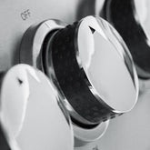 Close-up view of the Summerset Sizzler 26” Gas Grill cooking grates demonstrating the high-quality 8mm thick solid stainless steel construction.